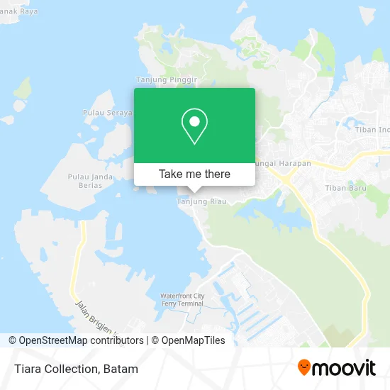 Tiara Collection map