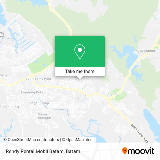 Rendy Rental Mobil Batam map
