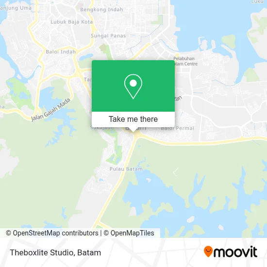 Theboxlite Studio map