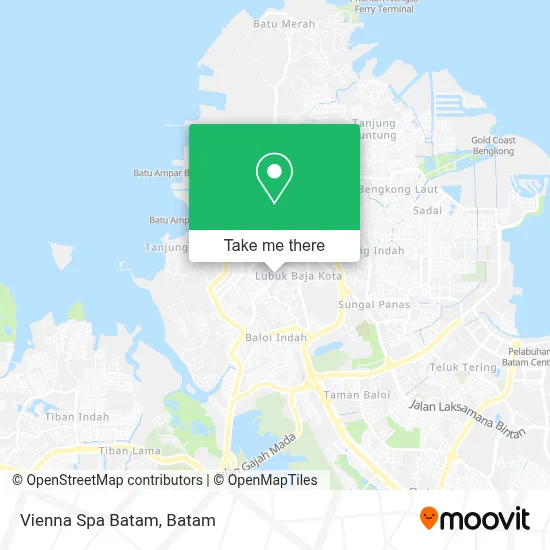 Vienna Spa Batam map