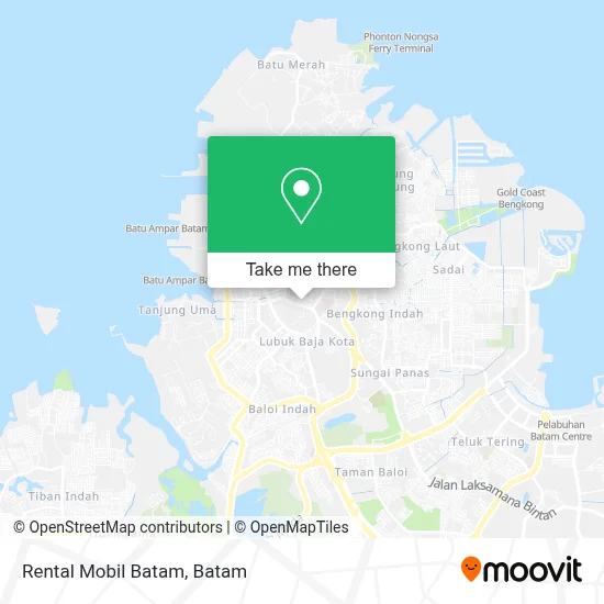 Rental Mobil Batam map