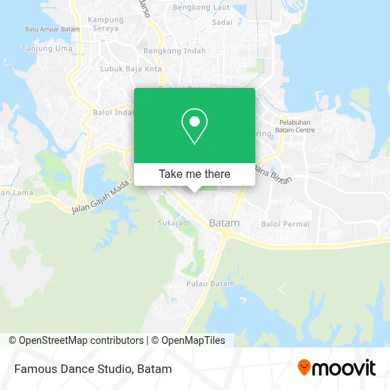 Famous Dance Studio map