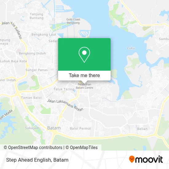 Step Ahead English map