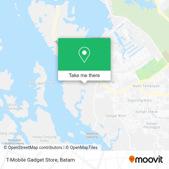 T-Mobile Gadget Store map