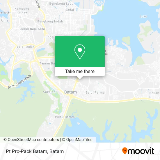 Pt Pro-Pack Batam map