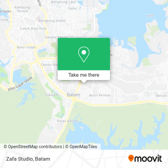 Zafa Studio map