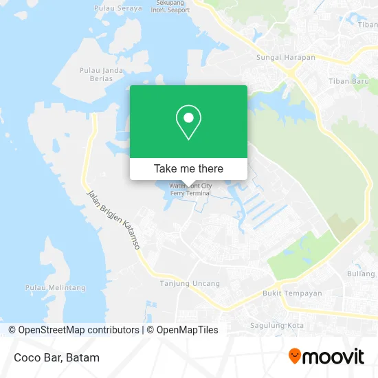 Coco Bar map