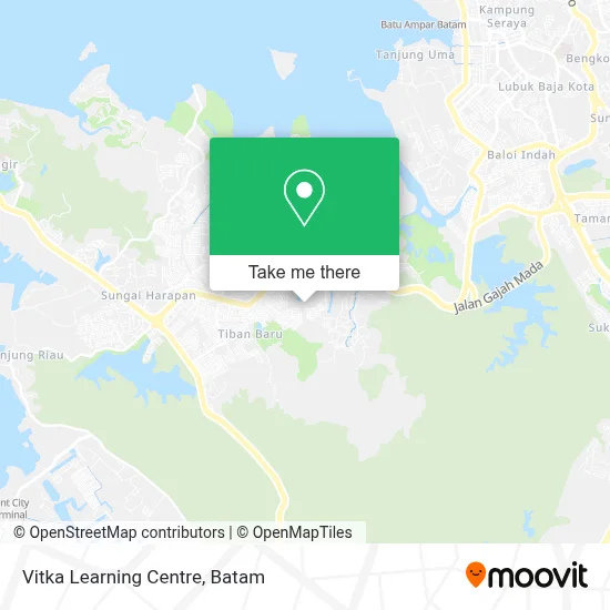 Vitka Learning Centre map