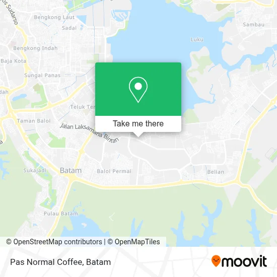 Pas Normal Coffee map