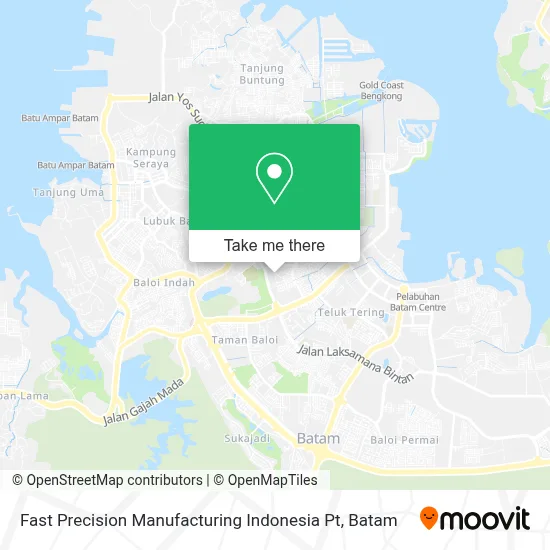 Fast Precision Manufacturing Indonesia Pt map