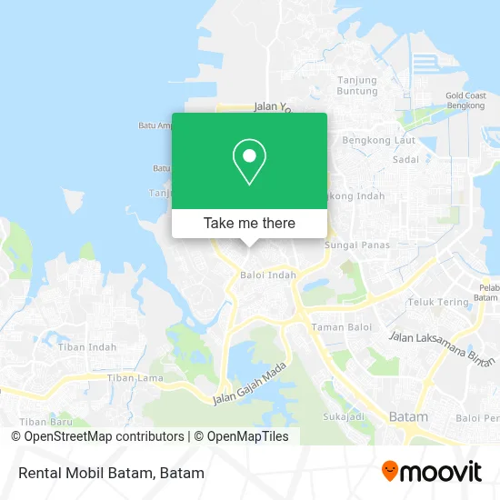 Rental Mobil Batam map