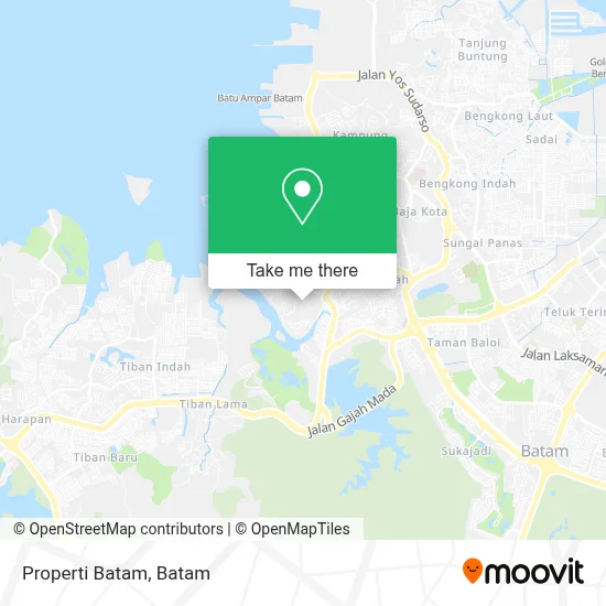 Properti Batam map