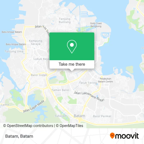 Batam map