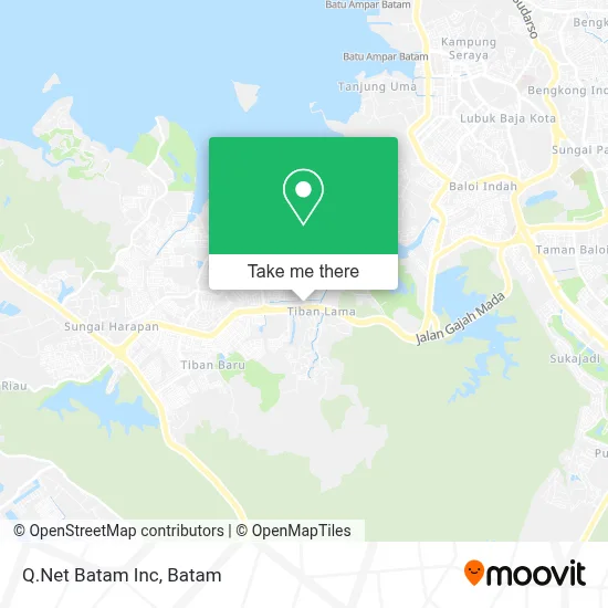 Q.Net Batam Inc map