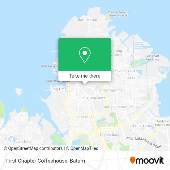 First Chapter Coffeehouse map
