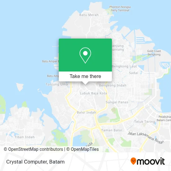 Crystal Computer map