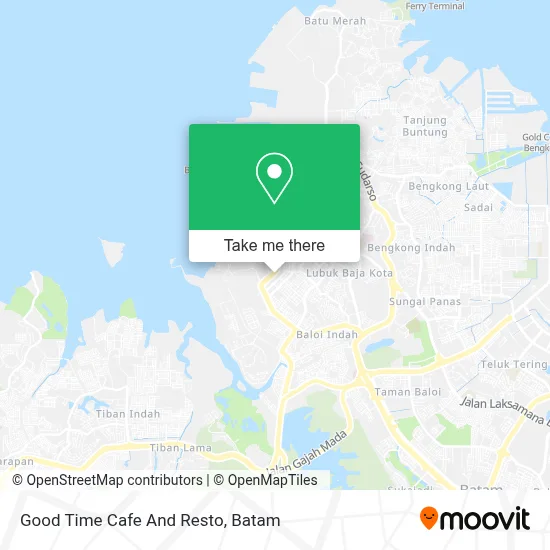 Good Time Cafe And Resto map