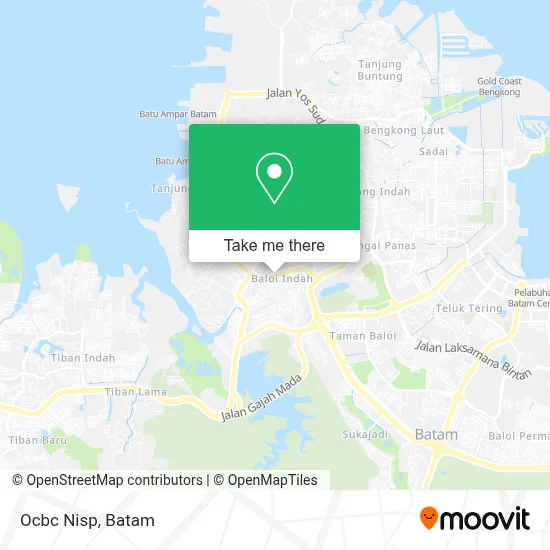 Ocbc Nisp map