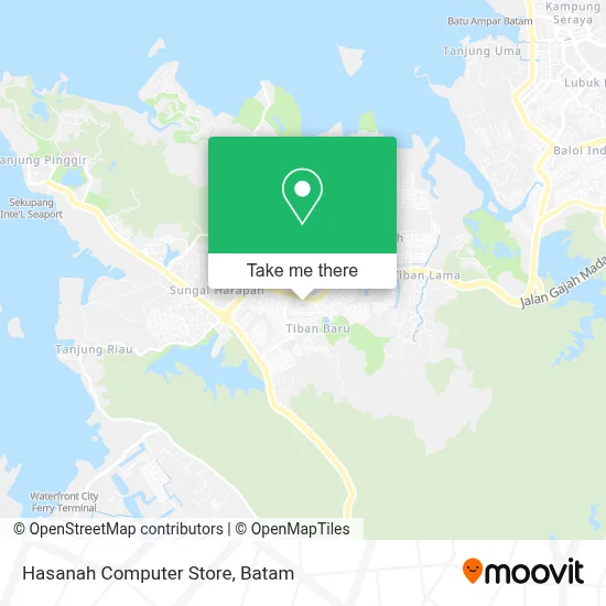 Hasanah Computer Store map