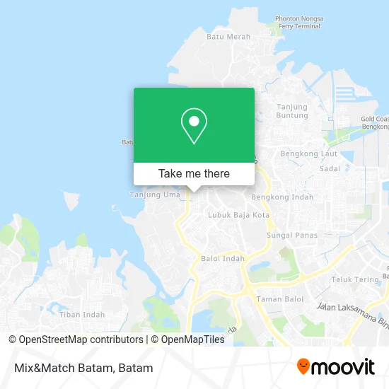 Mix&Match Batam map