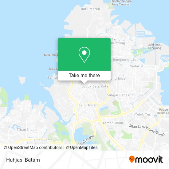 Huhjas map
