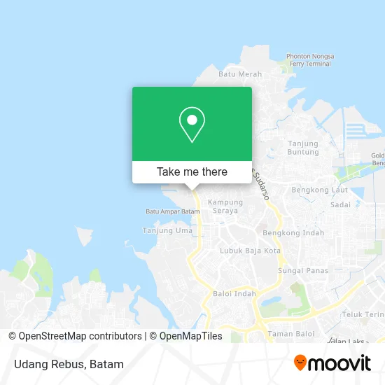 Udang Rebus map