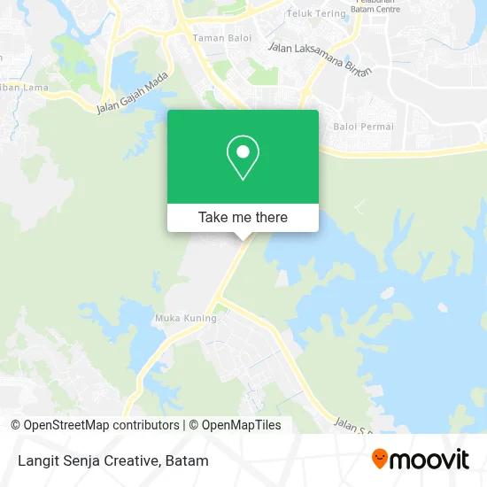 Langit Senja Creative map
