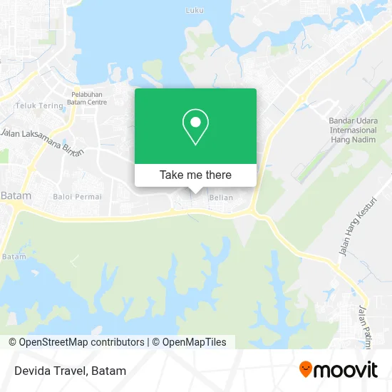 Devida Travel map