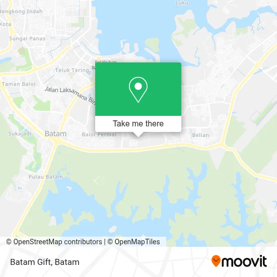 Batam Gift map