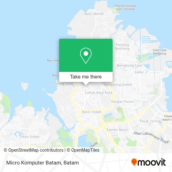 Micro Komputer Batam map