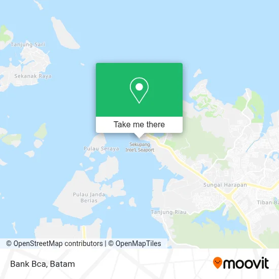 Bank Bca map