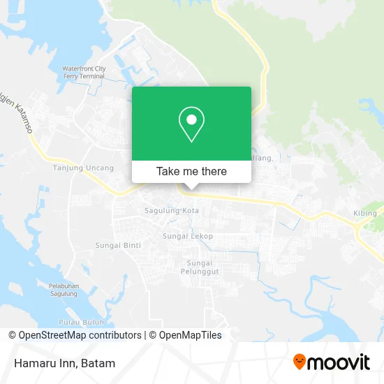 Hamaru Inn map