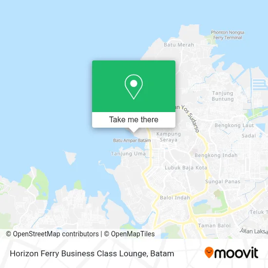 Horizon Ferry Business Class Lounge map
