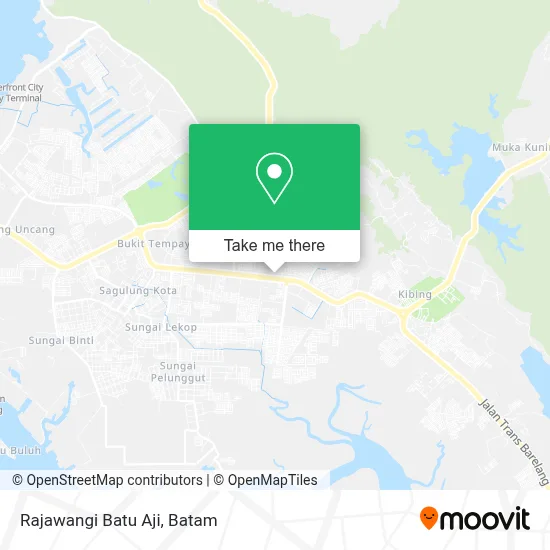 Rajawangi Batu Aji map