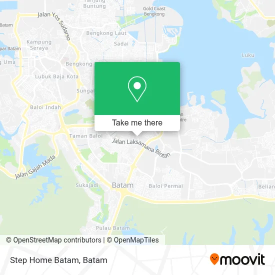 Step Home Batam map