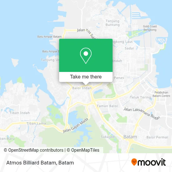 Atmos Billiard Batam map
