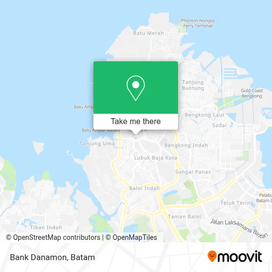 Bank Danamon map
