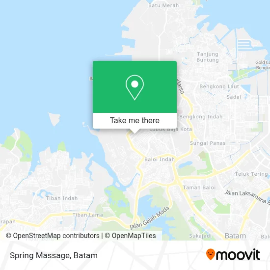 Spring Massage map