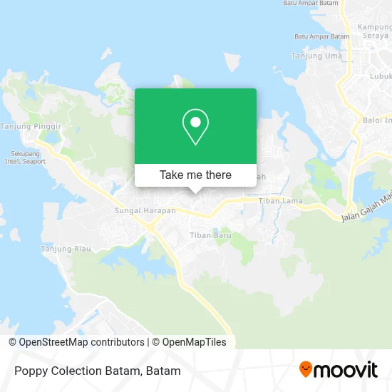 Poppy Colection Batam map