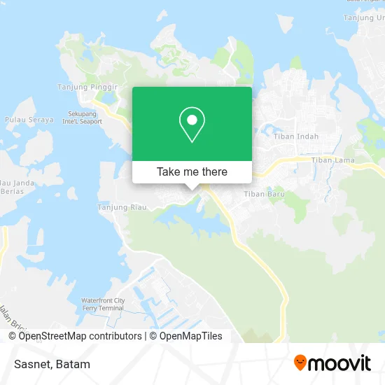 Sasnet map