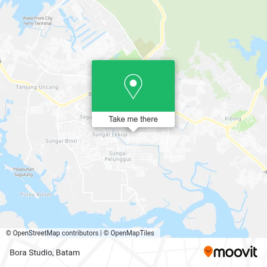 Bora Studio map