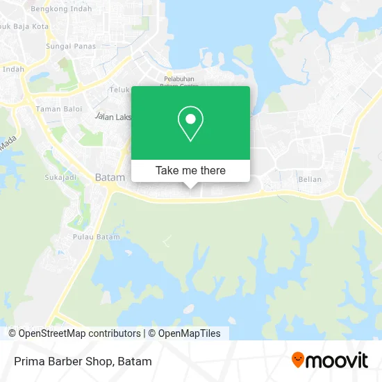 Prima Barber Shop map