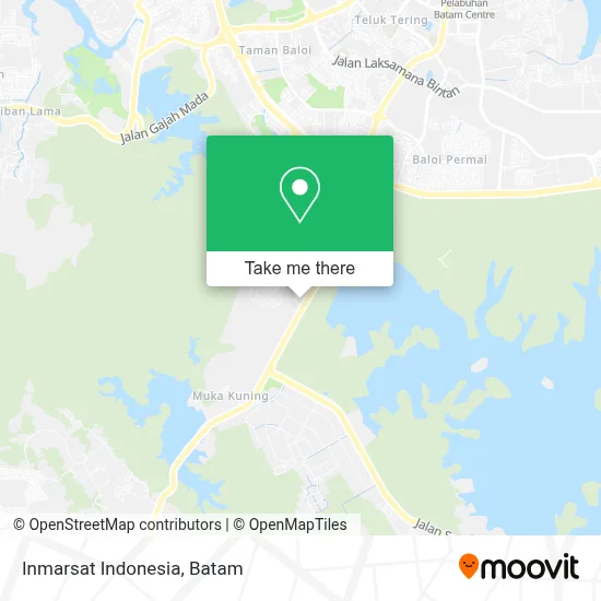 Inmarsat Indonesia map