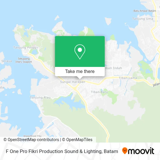 F One Pro Fikri Production Sound & Lighting map