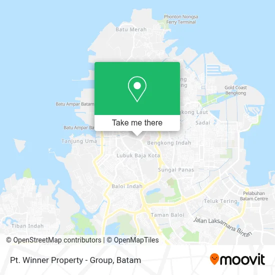 Pt. Winner Property - Group map