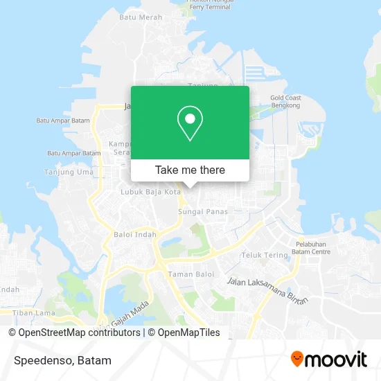 Speedenso map