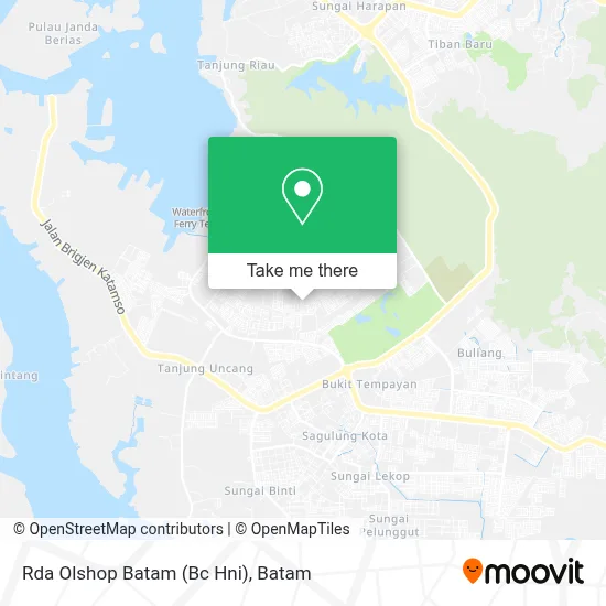 Rda Olshop Batam (Bc Hni) map