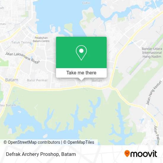 Defrak Archery Proshop map