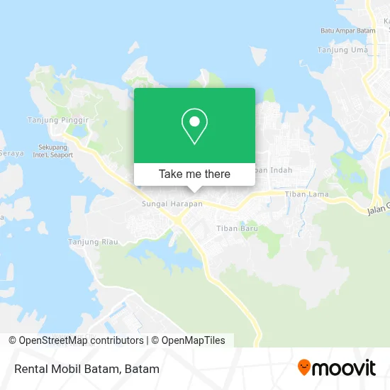 Rental Mobil Batam map