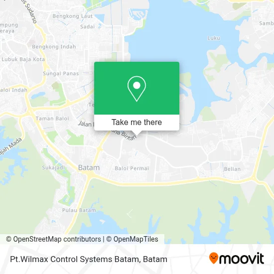 Pt.Wilmax Control Systems Batam map